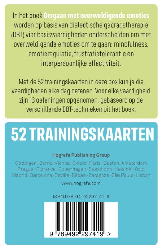 Achterkant van Omgaan met overweldigende emoties