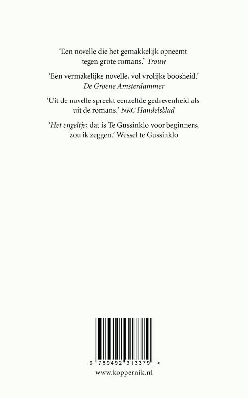 Achterkant van Het engeltje