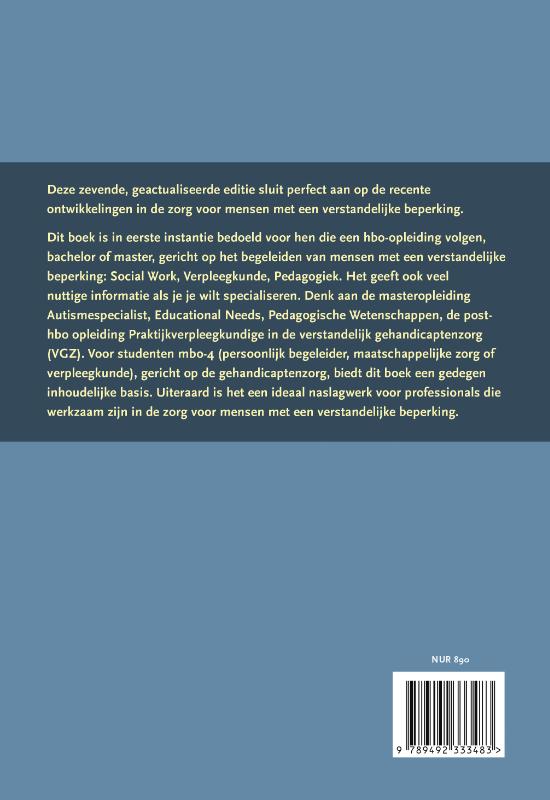 Achterkant van Mensen met een verstandelijke beperking