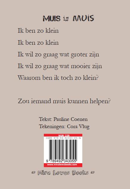 Achterkant van Muis is muis