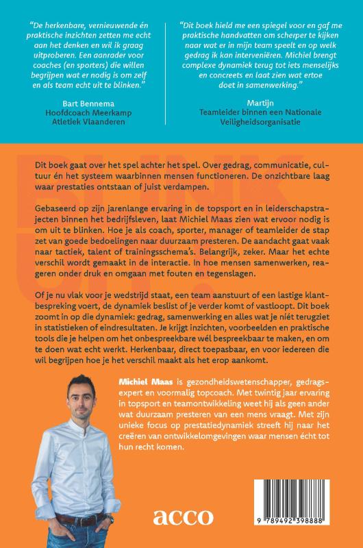 Achterkant van Blink uit!