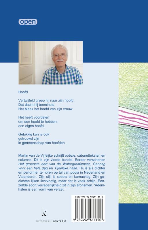 Achterkant van Een eigen hoofd