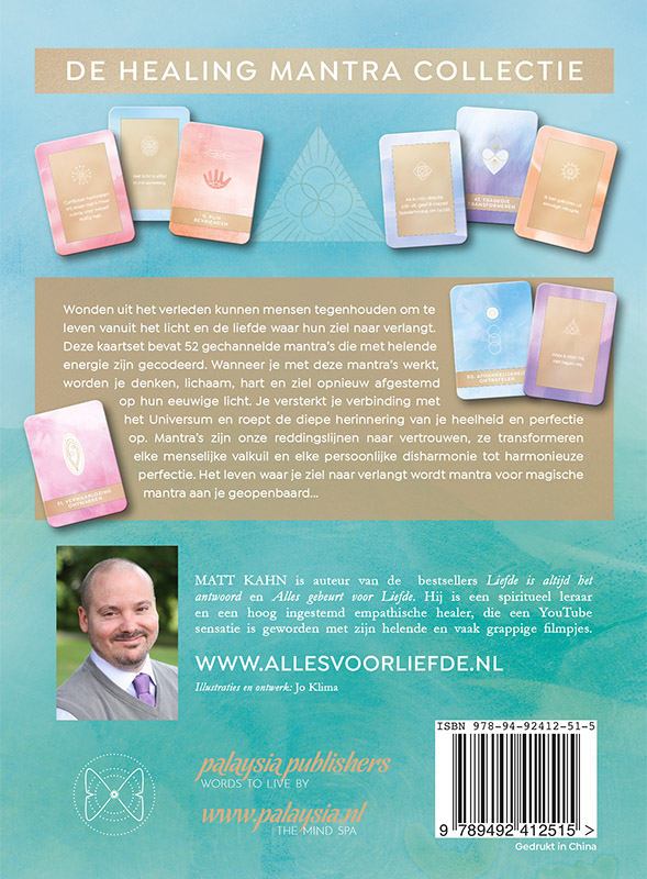 Achterkant van De Healing Mantra Collectie