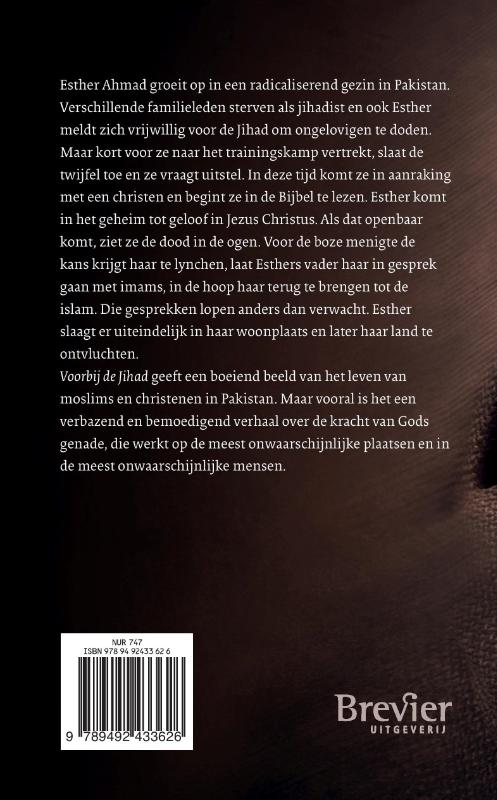 Achterkant van Voorbij de Jihad