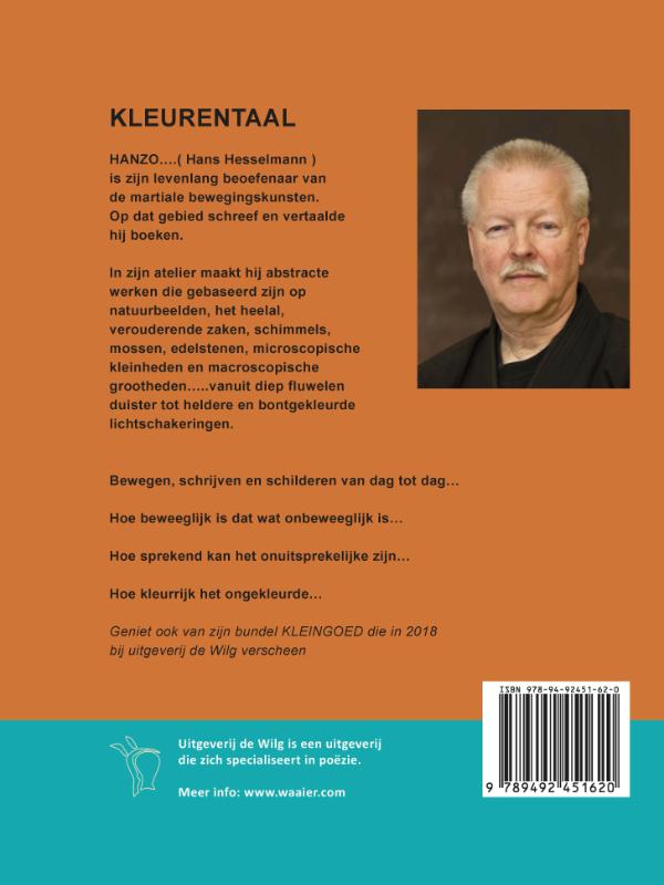 Achterkant van Kleurentaal