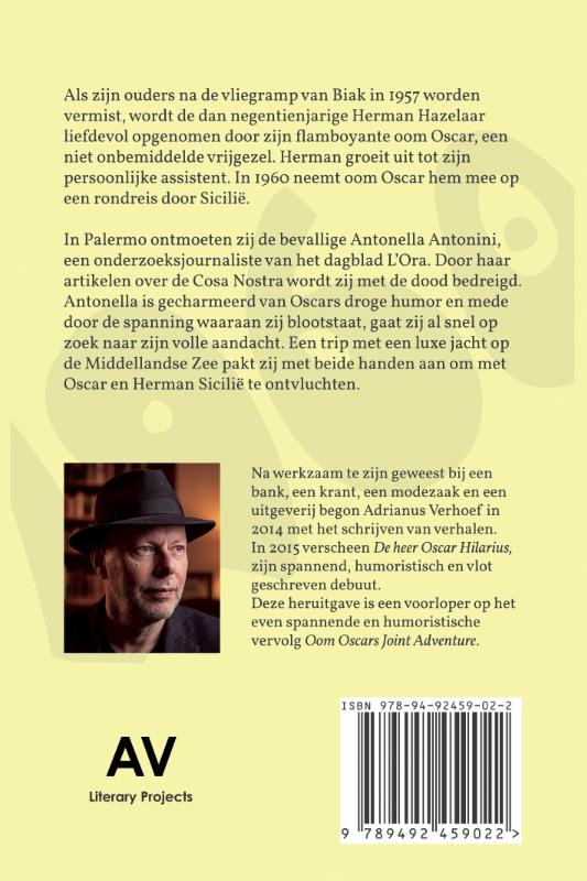 Achterkant van De heer Oscar Hilarius