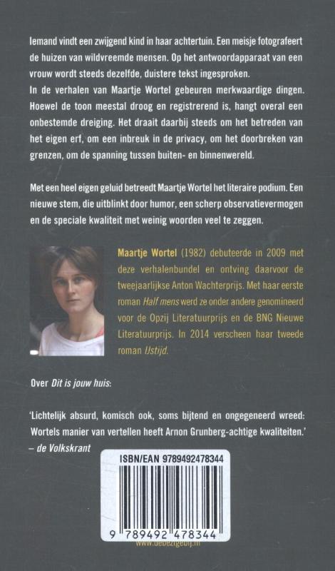 Achterkant van Dit is jouw huis
