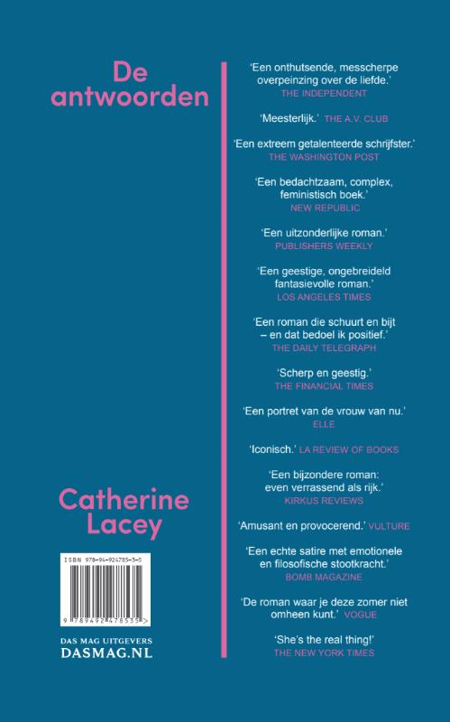 Achterkant van De antwoorden
