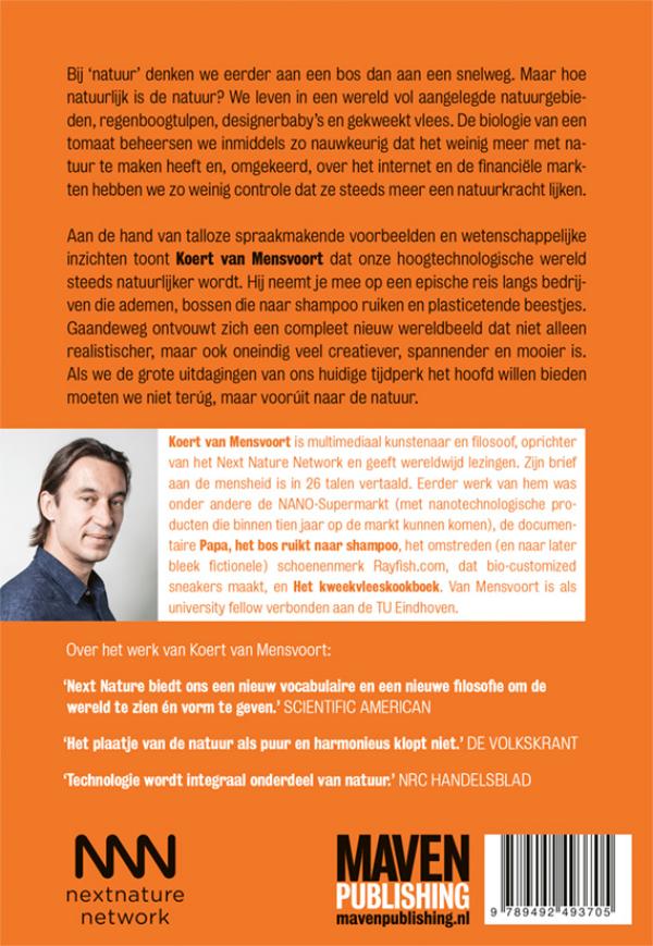 Achterkant van Next Nature