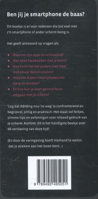 Achterkant van Leg dat #@!ding nou ’ns weg!