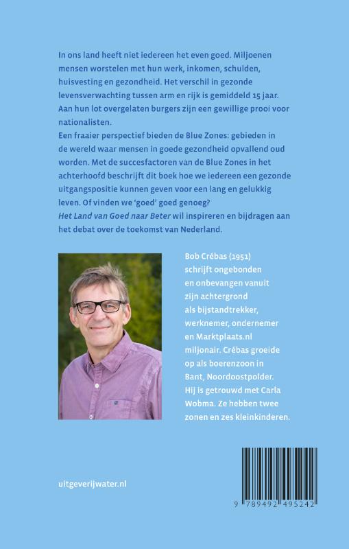 Achterkant van Het land van goed naar beter