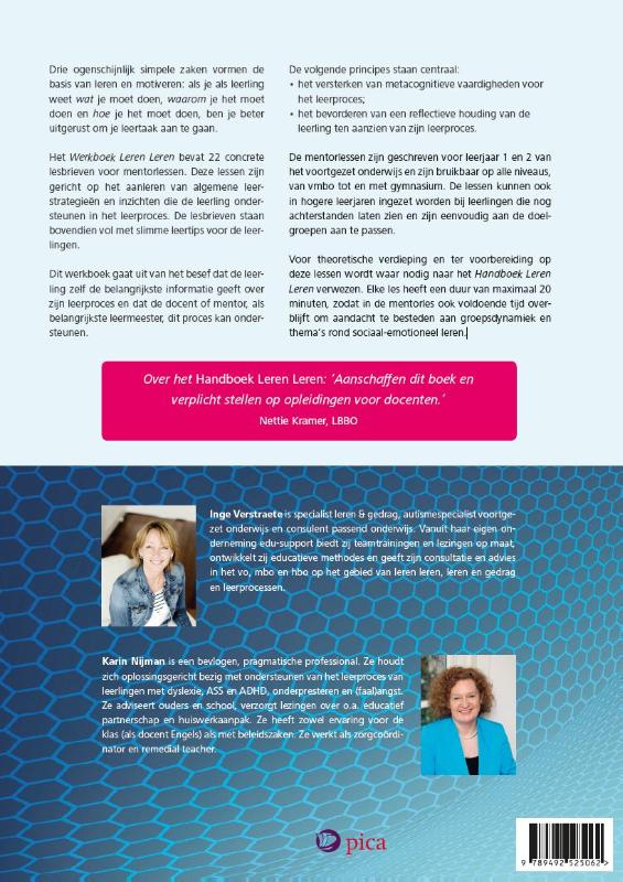 Achterkant van Werkboek