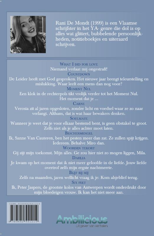 Achterkant van Zie mij graag