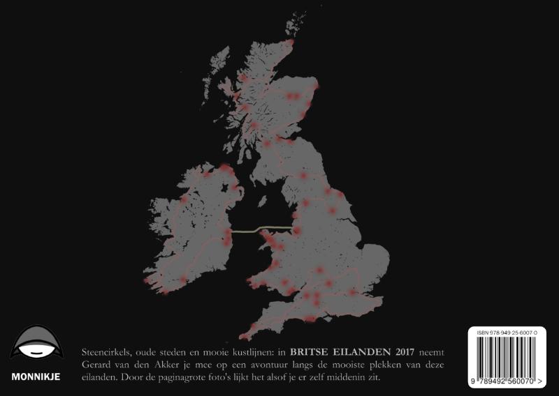 Achterkant van Britse eilanden 2017