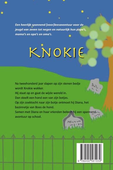 Achterkant van Knokie