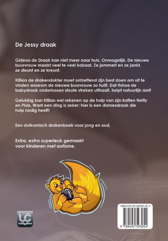 Achterkant van De Drakendokter