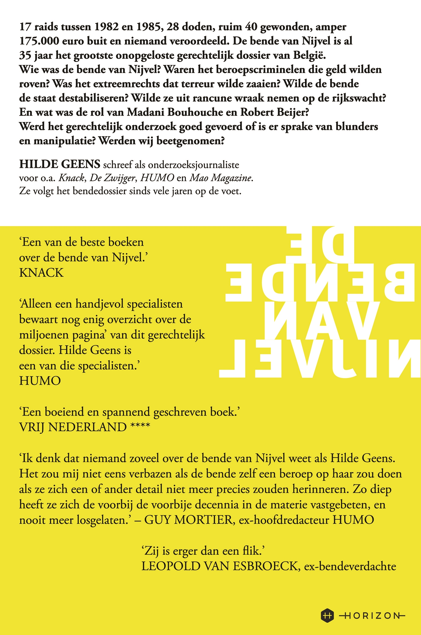 Achterkant van Beetgenomen