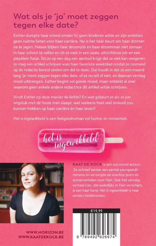 Achterkant van Het is ingewikkeld
