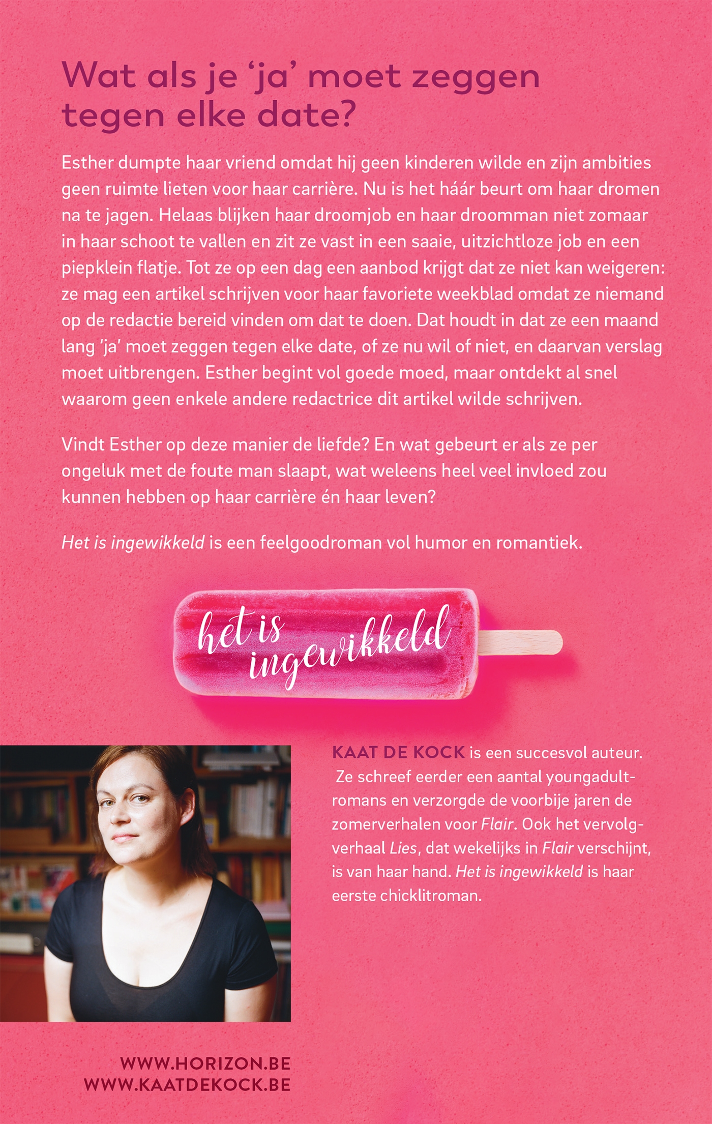Achterkant van Het is ingewikkeld