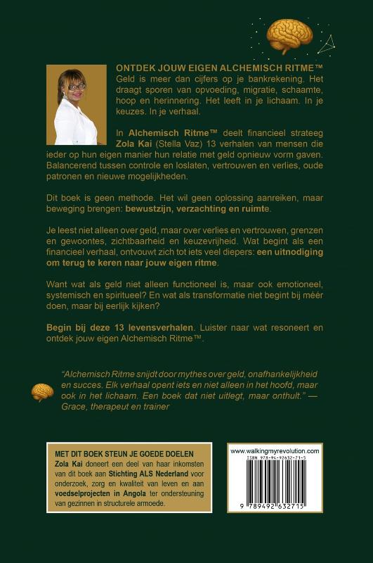 Achterkant van Alchemisch ritme