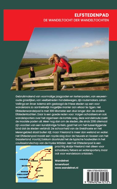 Achterkant van Elfstedenpad
