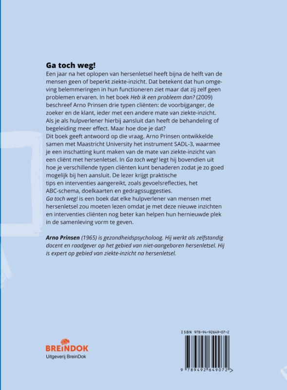 Achterkant van Ga toch weg!
