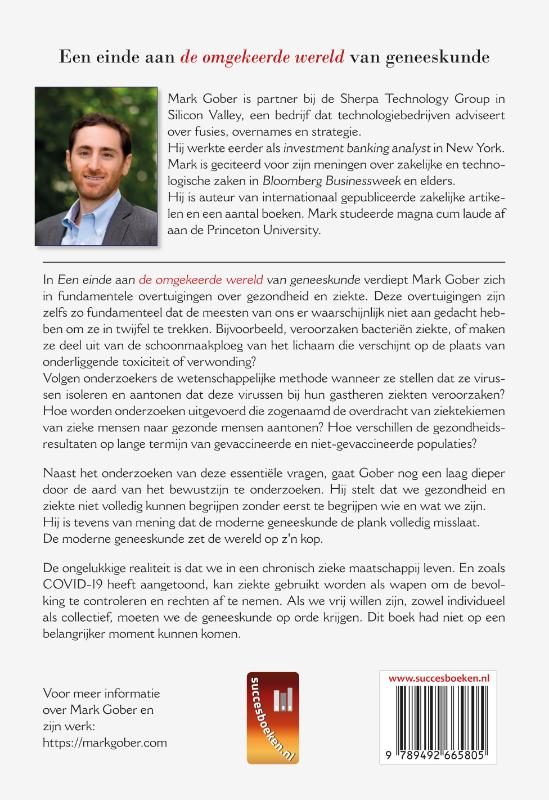 Achterkant van Een einde aan de omgekeerde wereld van geneeskunde