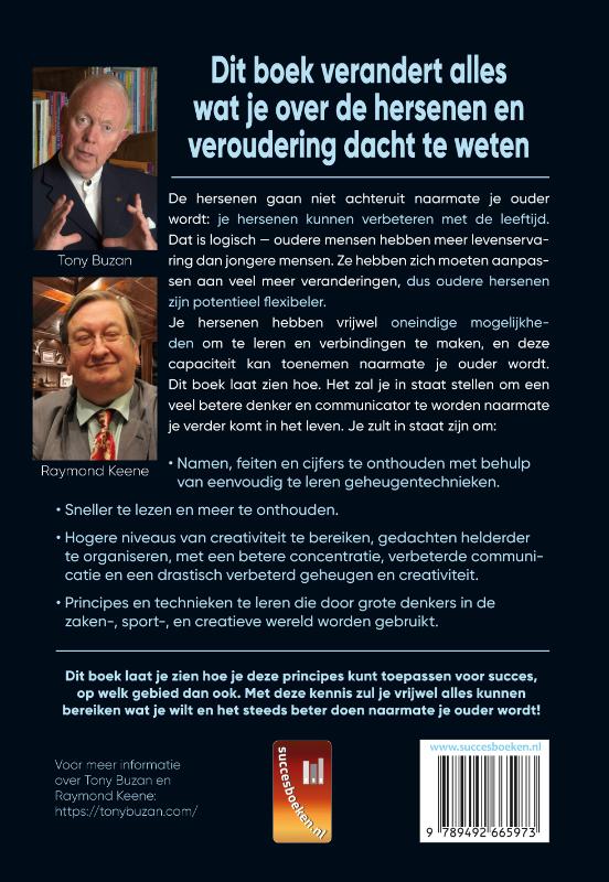 Achterkant van Tijdloos ouder worden