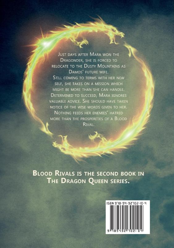 Achterkant van Blood Rivals