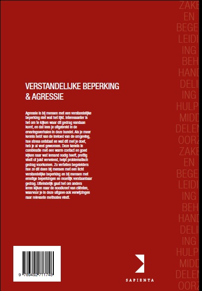 Achterkant van Verstandelijke beperking & Agressie
