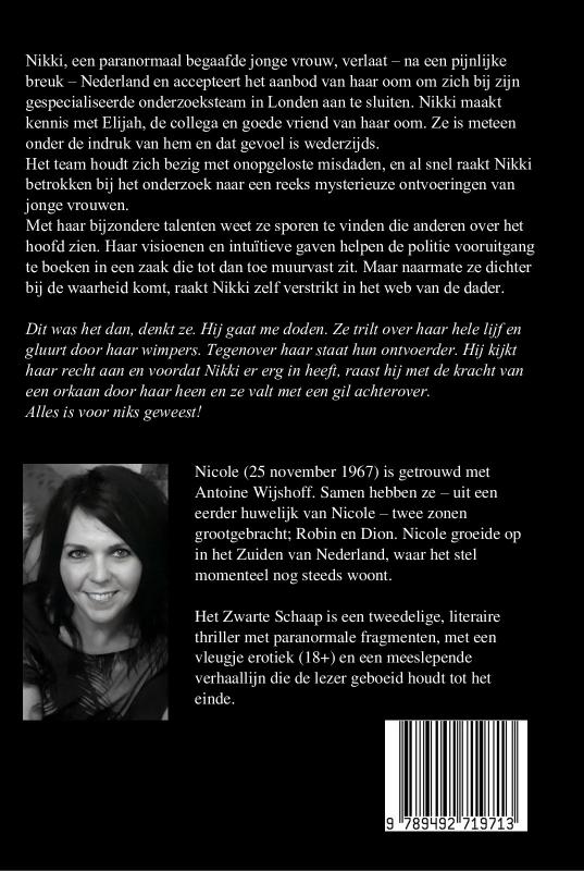 Achterkant van Het zwarte schaap