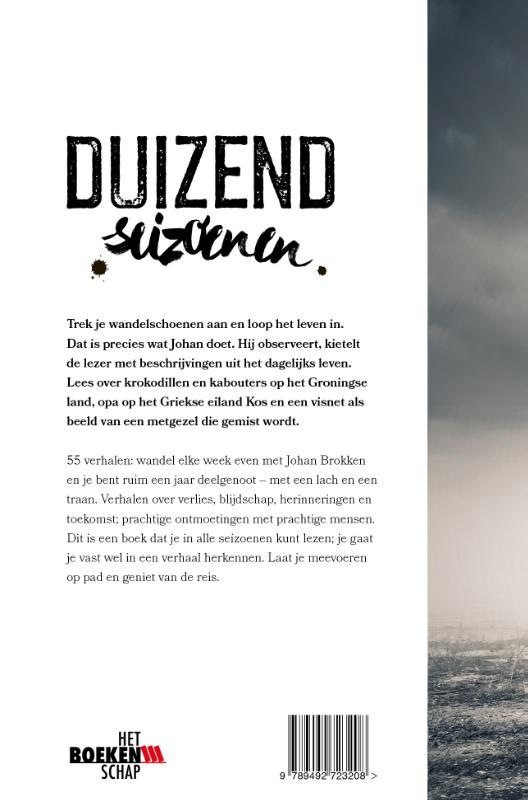 Achterkant van Duizend seizoenen