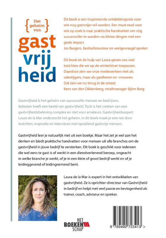 Achterkant van Het geheim van gastvrijheid