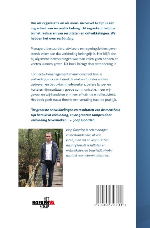 Achterkant van Connectivity management