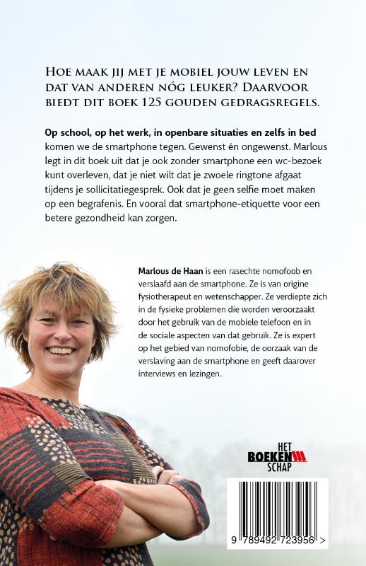 Achterkant van Smartphone etiquette