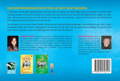 Achterkant van Met de ogen en oren open