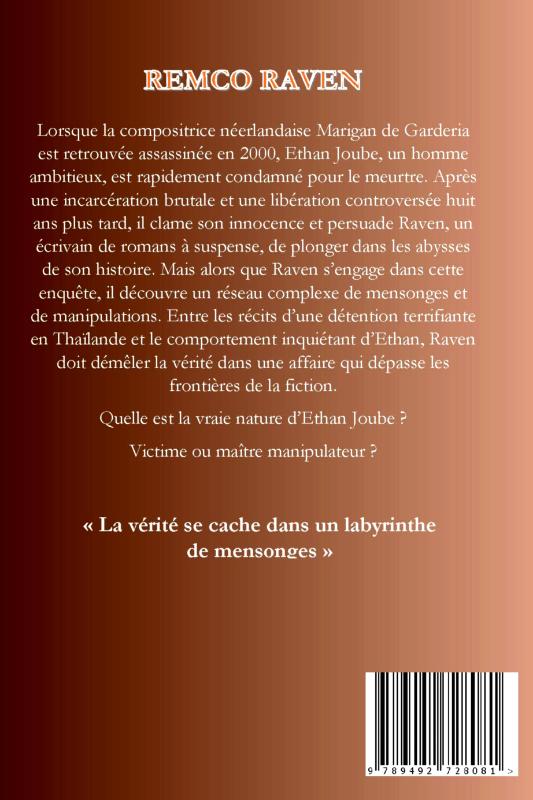 Achterkant van Le Manuscrit Joube