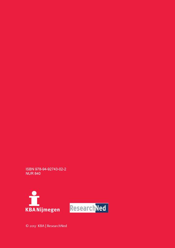 Achterkant van Evaluatie herziening kwalificatiestructuur mbo