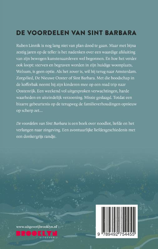 Achterkant van De voordelen van Sint Barbara