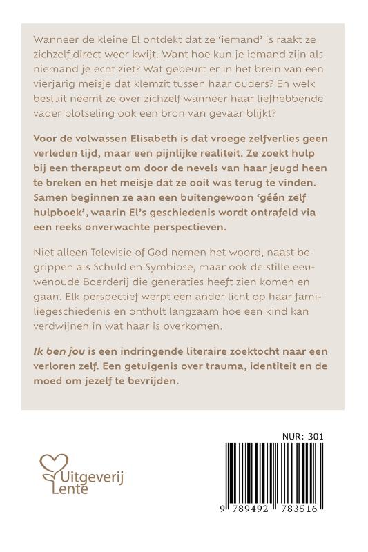 Achterkant van Ik ben jou