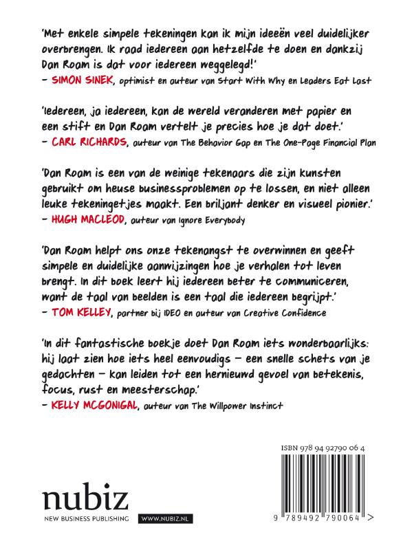 Achterkant van Teken en win