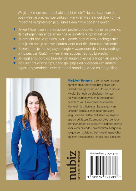 Achterkant van LinkedIn Power