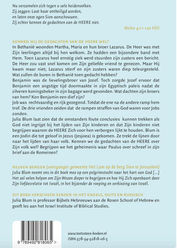 Achterkant van Als u de zoon van God bent