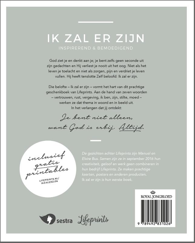 Achterkant van Ik zal er zijn