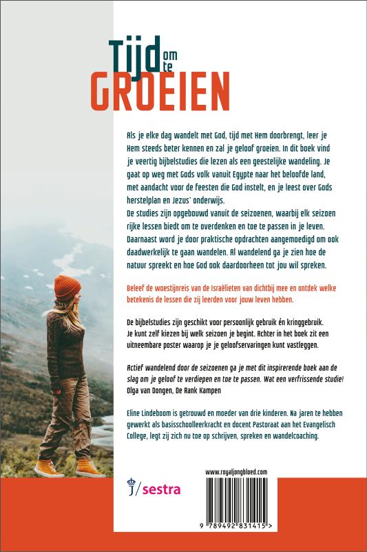 Achterkant van Tijd om te groeien