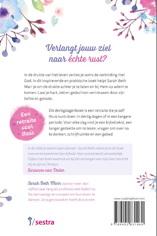 Achterkant van Kijk eens naar de bloemen