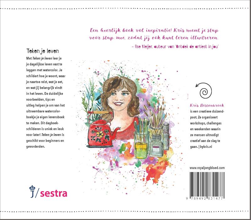 Achterkant van Teken je leven