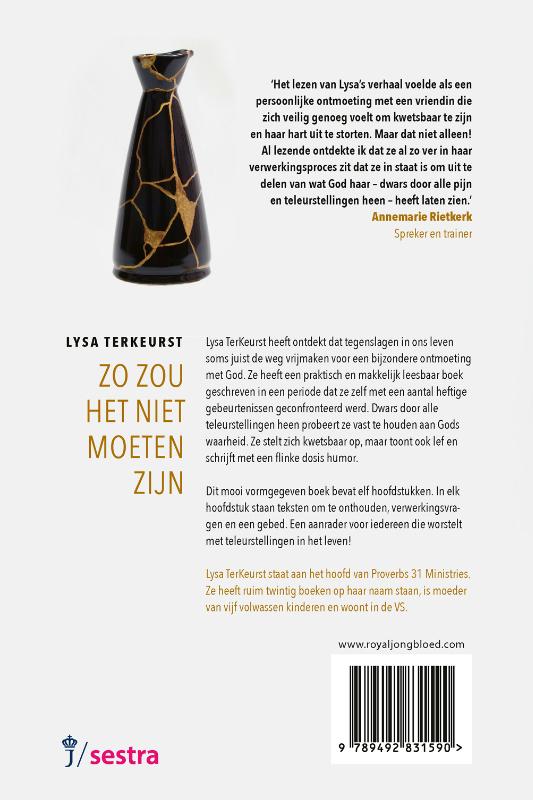 Achterkant van Zo zou het niet moeten zijn