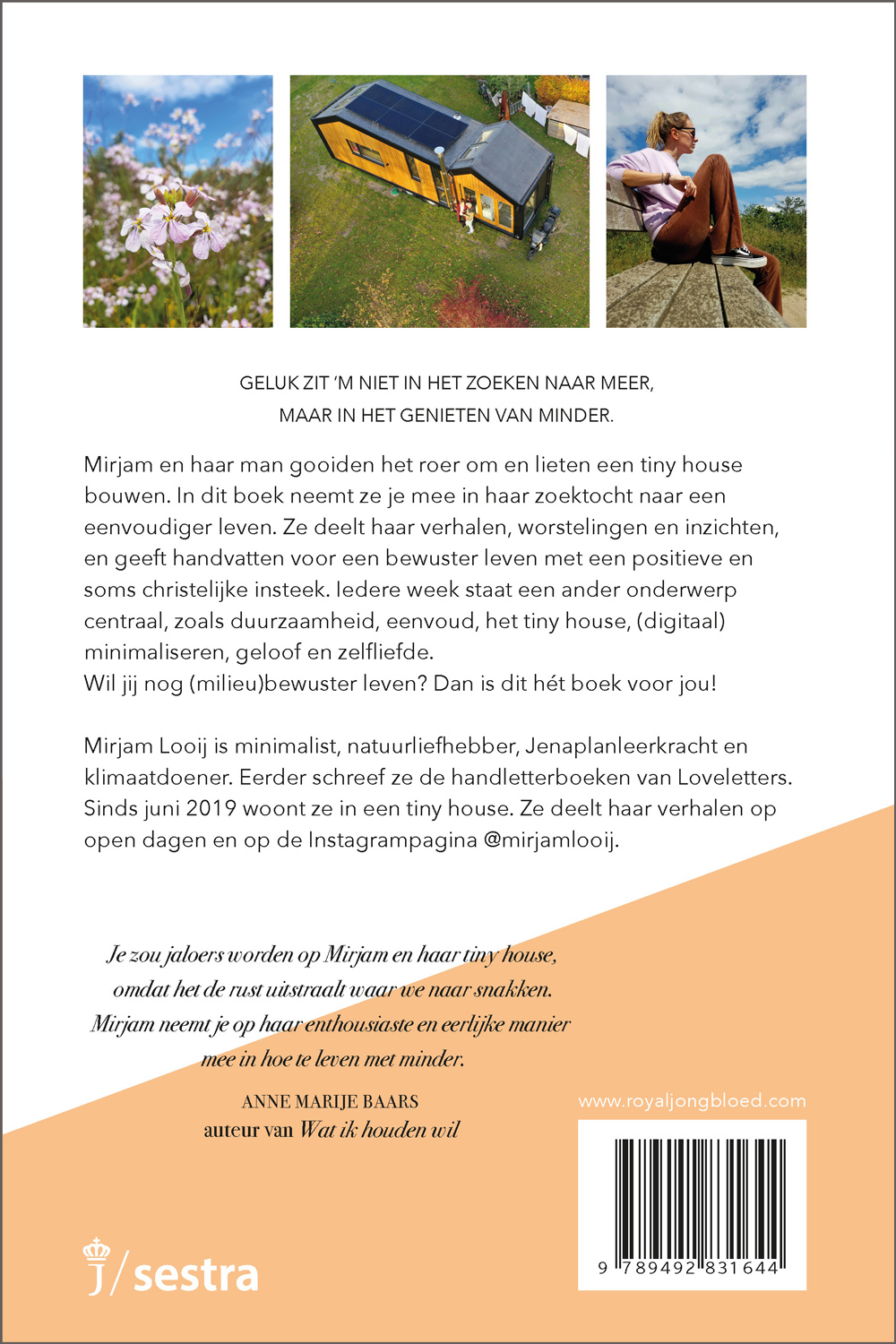 Achterkant van Bewuster leven