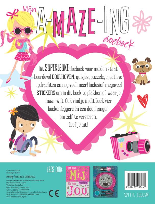 Achterkant van Mijn a-MAZE-ing doeboek